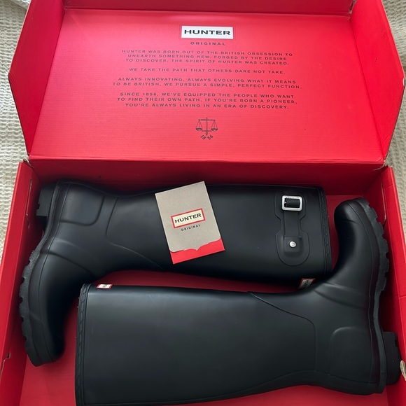Hunter Shoes Hunter Boot Womens Original Tall Rain Boots Poshmark